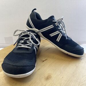 Xero Shoes Prio Shoes Womens 9.5 Black White Barefoot Minimalist Running